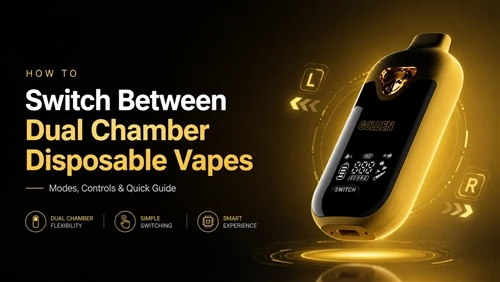 Kif taqleb bejn kamra doppja Vapes Disposable